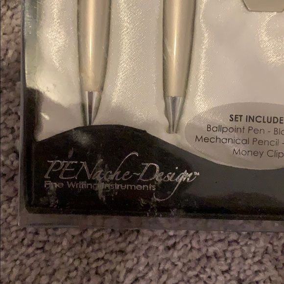 Pen, pencil, and money clip - Picture 3 of 4